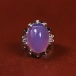 انگشتر عقیق سوسنی مردانه کد 23555