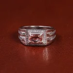 انگشتر سیترین مردانه کد 23638