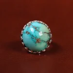 انگشتر فیروزه شجری مردانه کد 23654