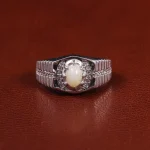 انگشتر اوپال مردانه کد 23715