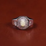 انگشتر اوپال مردانه کد 23717