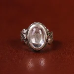 انگشتر دُر نجف مردانه کد 23744