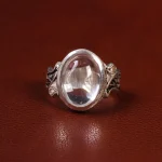 انگشتر دُر نجف مردانه کد 23747