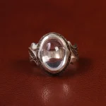 انگشتر دُر نجف مردانه کد 23749