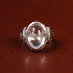 انگشتر دُر نجف مردانه کد 23750