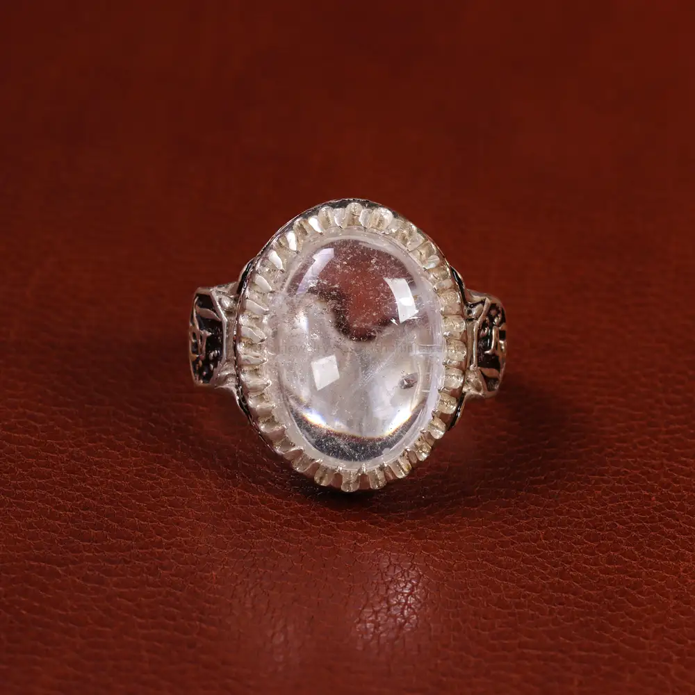 انگشتر دُر نجف مردانه کد 23753