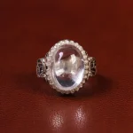 انگشتر دُر نجف مردانه کد 23762