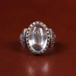 انگشتر دُر نجف مردانه کد 23765