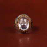 انگشتر دُر نجف مردانه کد 23767