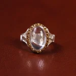 انگشتر دُر نجف مردانه کد 23768