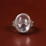 انگشتر دُر نجف مردانه کد 23770