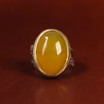 انگشتر شرف الشمس مردانه کد 23793