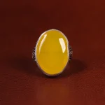 انگشتر شرف الشمس مردانه کد 23794