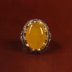 انگشتر شرف الشمس مردانه کد 23799