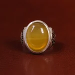 انگشتر شرف الشمس مردانه کد 23801