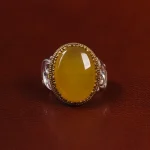 انگشتر شرف الشمس مردانه کد 23809