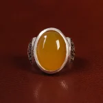 انگشتر شرف الشمس مردانه کد 23812