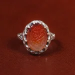 انگشتر عقیق یمن مردانه کد 23836