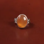 انگشتر عقیق یمن مردانه کد 23859