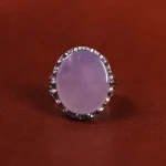 انگشتر عقیق سوسنی مردانه کد 23899