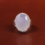 انگشتر عقیق سوسنی مردانه کد 23903