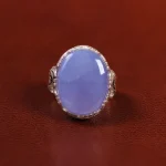 انگشتر عقیق سوسنی مردانه کد 23906