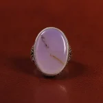 انگشتر عقیق سوسنی مردانه کد 23908