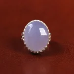 انگشتر عقیق سوسنی مردانه کد 23909