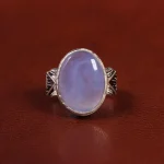 انگشتر عقیق سوسنی مردانه کد 23914