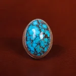 انگشتر فیروزه شجری مردانه کد 23936