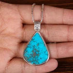 گردنبند فیروزه شجری کد 23972