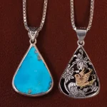 گردنبند فیروزه شجری کد 23978