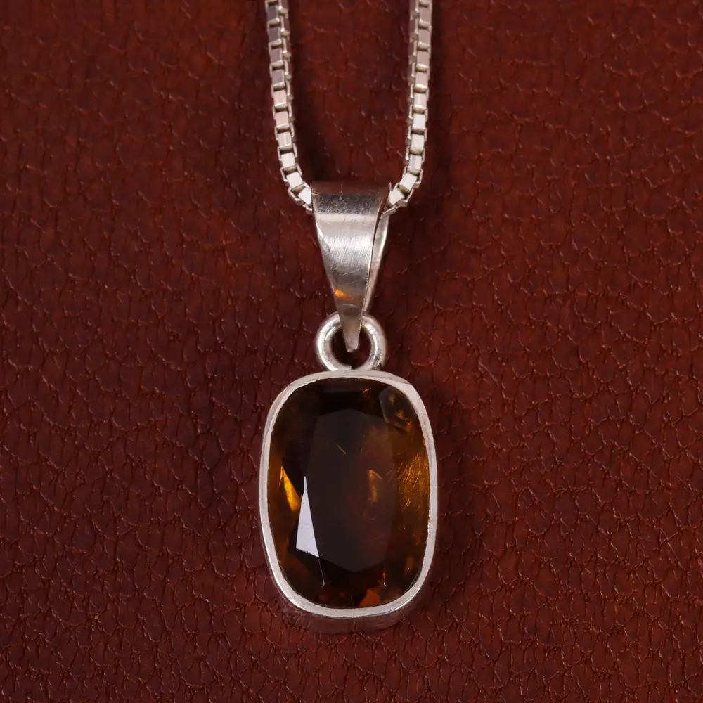 گردنبند سیترین اسپرت کد 24238