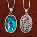 گردنبند فیروزه شجری کد 24267