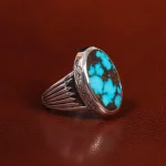 انگشتر فیروزه شجری مردانه کد 24283