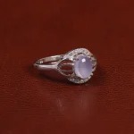 انگشتر عقیق زنانه سوسنی کد 24507