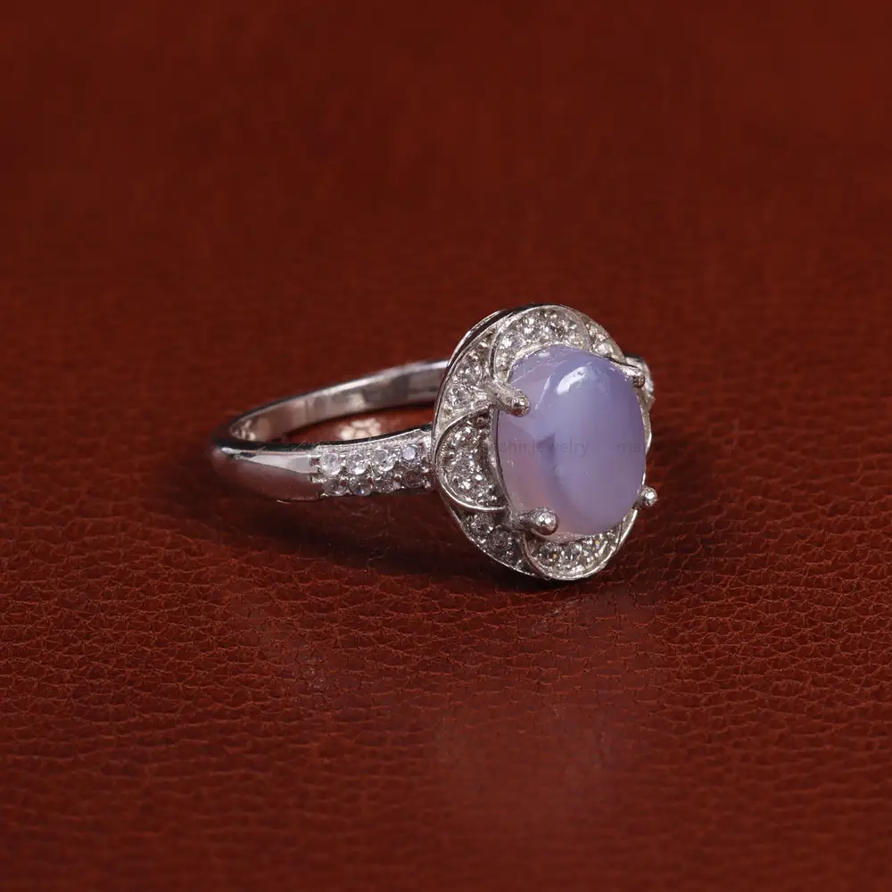 انگشتر عقیق زنانه سوسنی کد 24511