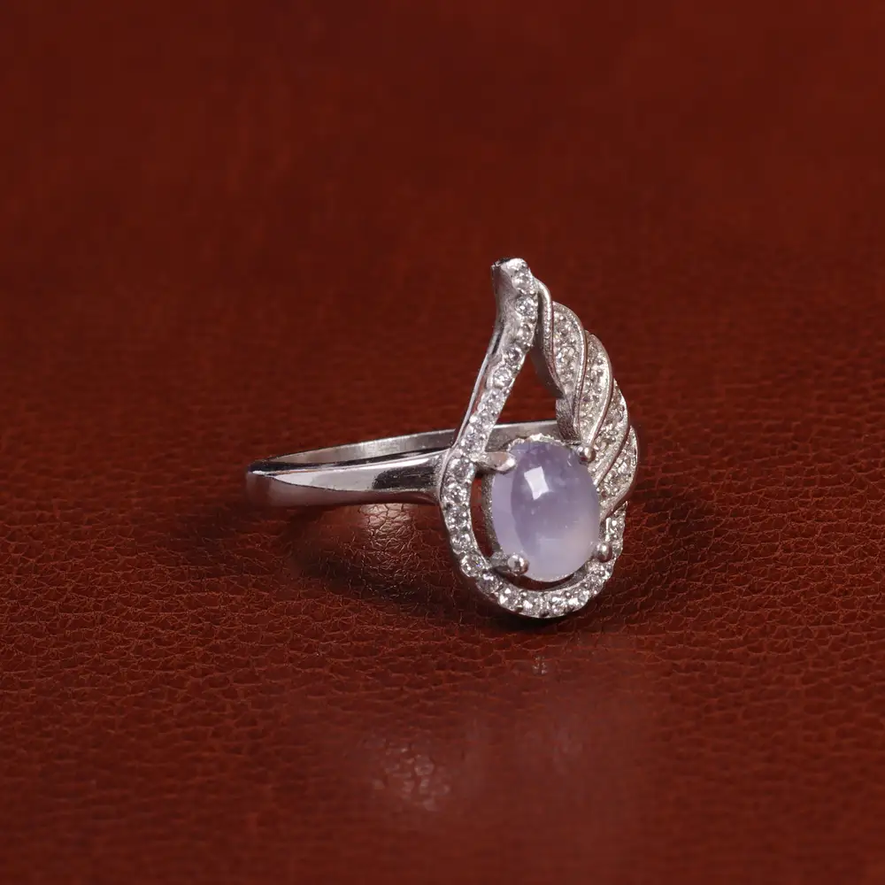 انگشتر عقیق زنانه سوسنی کد 24517