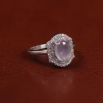 انگشتر عقیق زنانه سوسنی کد 24520