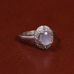 انگشتر عقیق زنانه سوسنی کد 24523