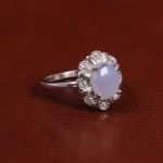 انگشتر عقیق زنانه سوسنی کد 24525