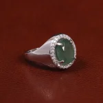 انگشتر زمرد زنانه کد 24544