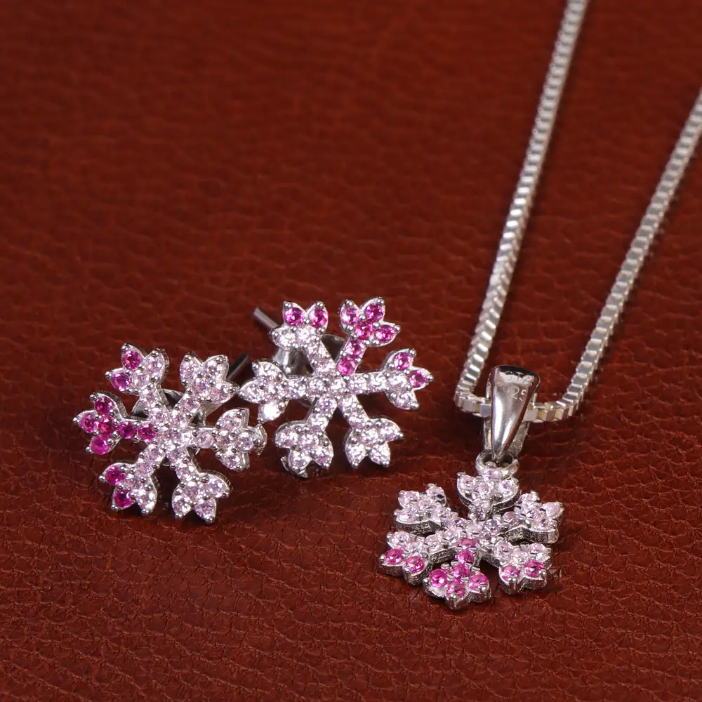 نیم ست نقره زنانه کد 24654