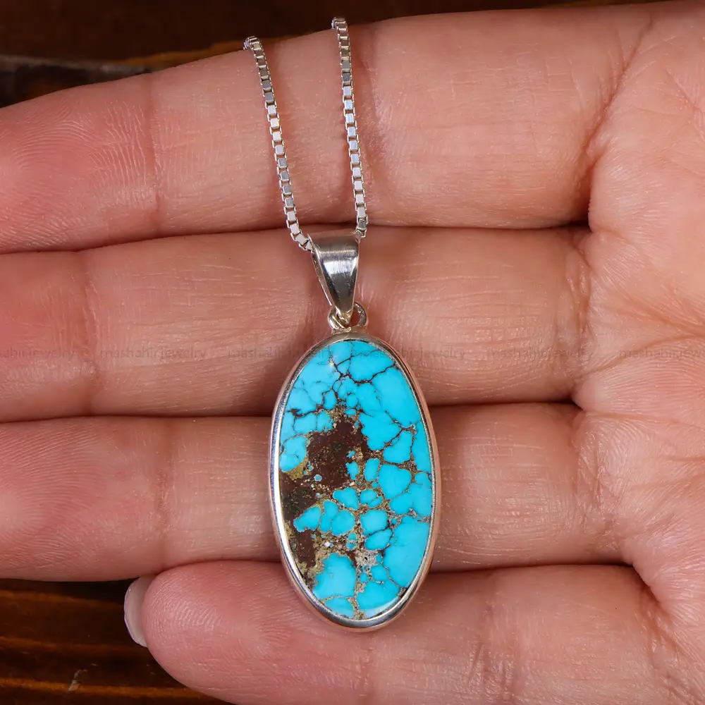 گردنبند فیروزه شجری کد 23275