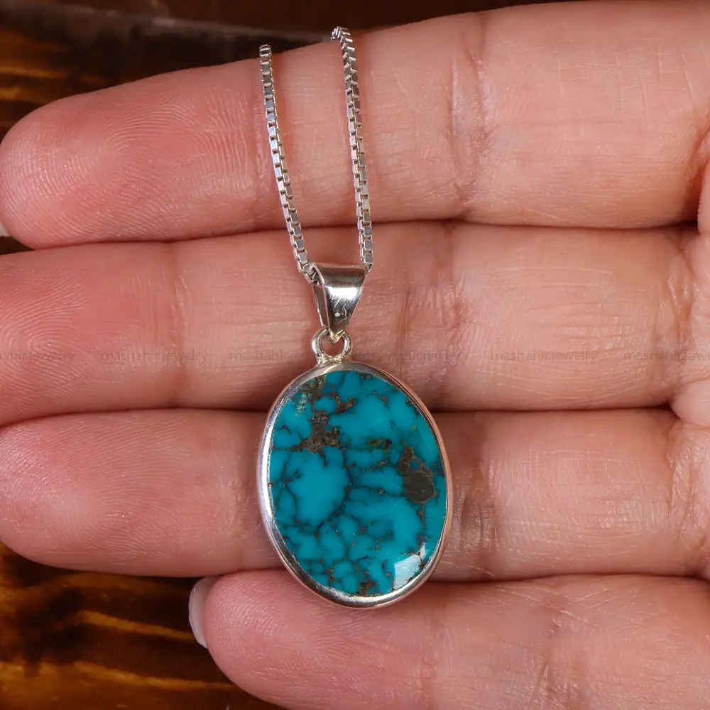 گردنبند فیروزه شجری کد 23279