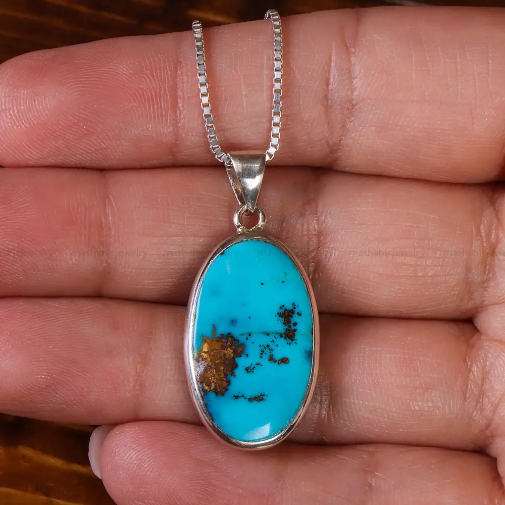 گردنبند فیروزه شجری کد 23281