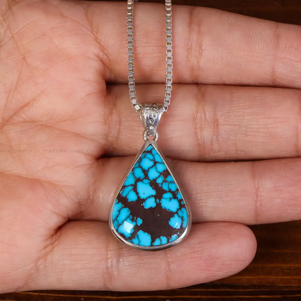 گردنبند فیروزه شجری کد 23974