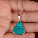 گردنبند فیروزه شجری کد 23977