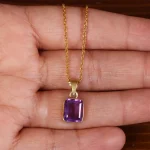 گردنبند آمیتیست اسپرت کد 23982