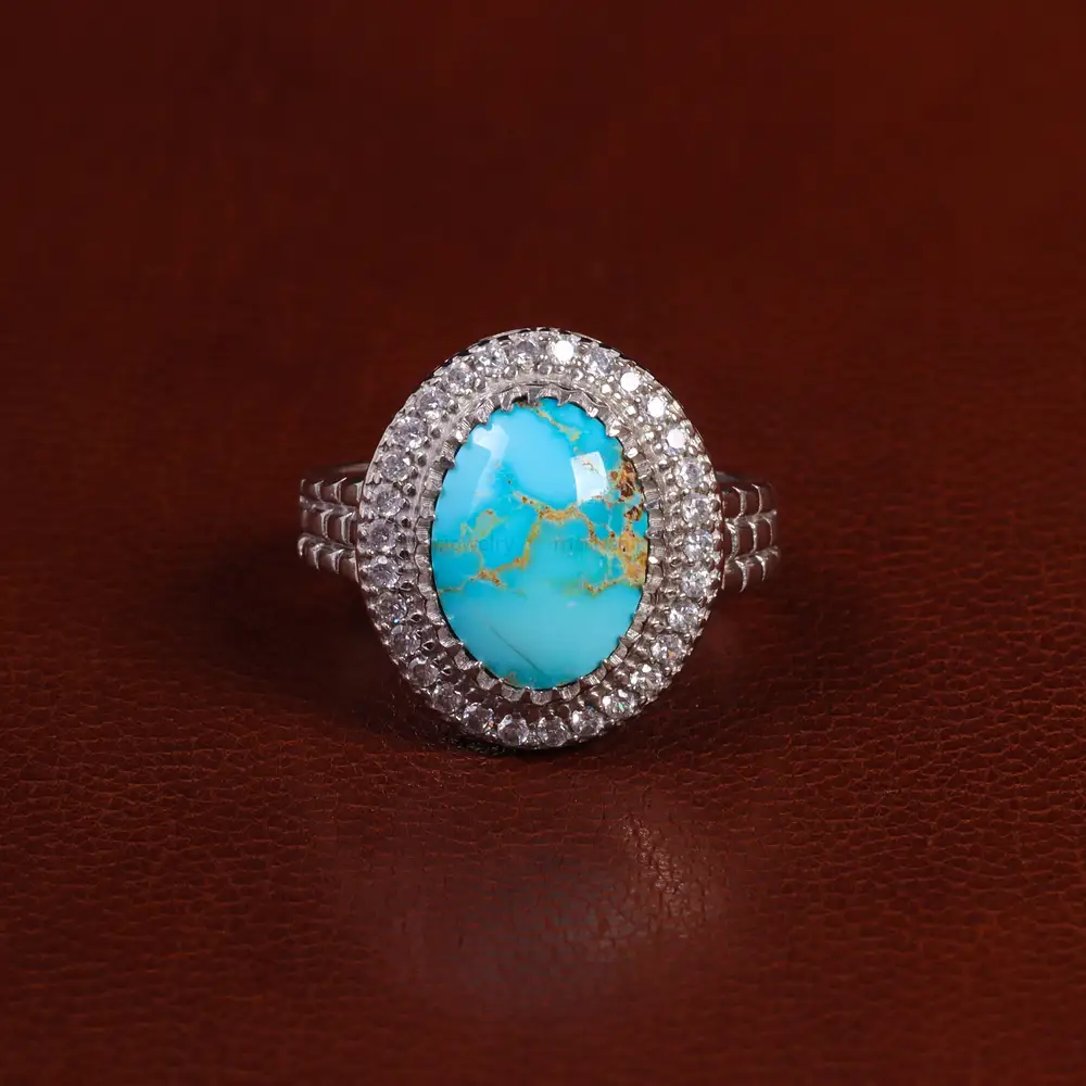 Men's Shajari Turquoise Ring